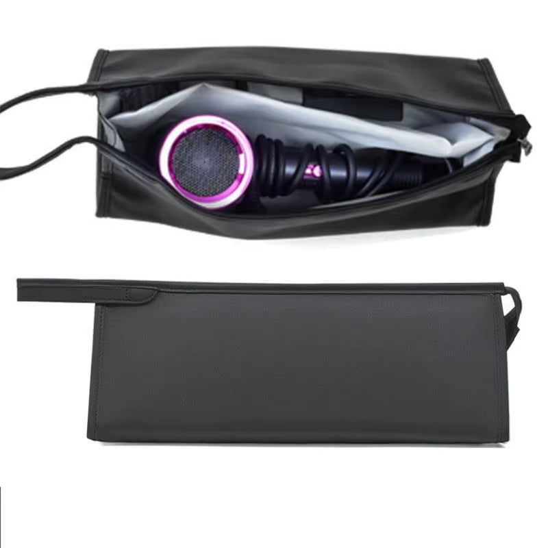 Portable Heat-Resistant Hair Tool Storage Bag – Travel Case for Hair Dryer, Curling Iron & Styling Accessories