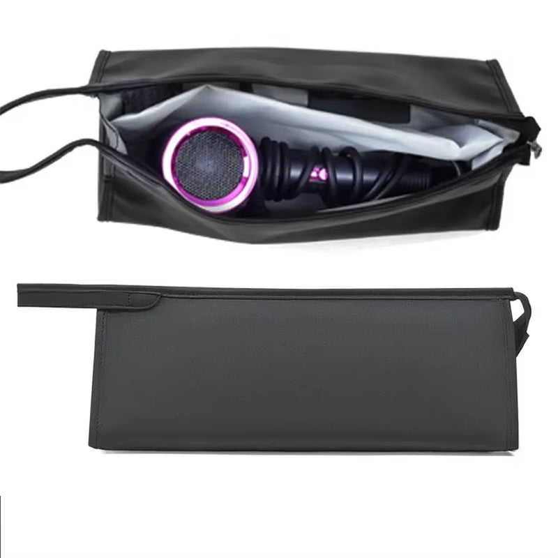 Portable Heat-Resistant Hair Tool Storage Bag – Travel Case for Hair Dryer, Curling Iron & Styling Accessories