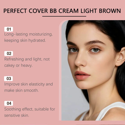 Experience Flawless Skin with Our BB Cream SPF 42 PA+++ - Your Ultimate Tinted Moisturizer for Full Coverage and Concealment of Dark Circles and Fine Lines