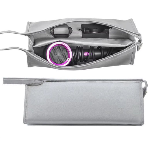 Portable Heat-Resistant Hair Tool Storage Bag – Travel Case for Hair Dryer, Curling Iron & Styling Accessories